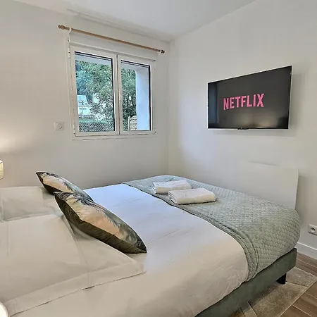 Vue Rivière, élégant T2, Neuf, Terrasse, Rdc Appartement