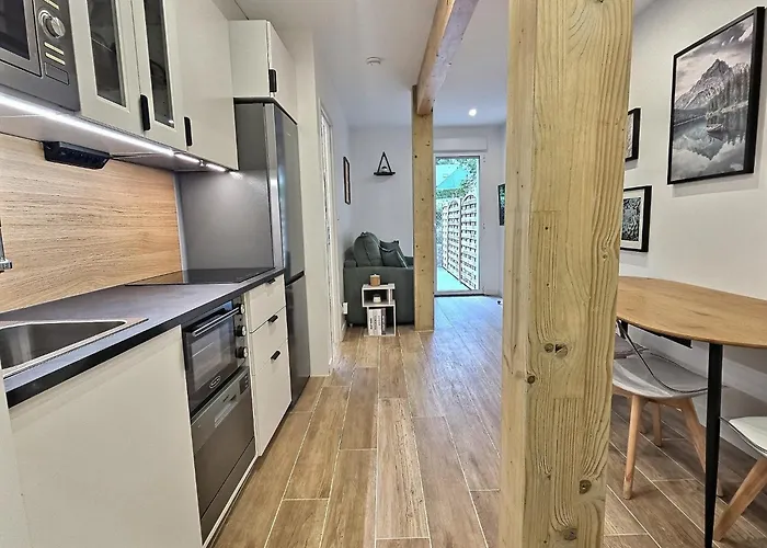 Appartement Vue Rivière, élégant T2, Neuf, Terrasse, Rdc