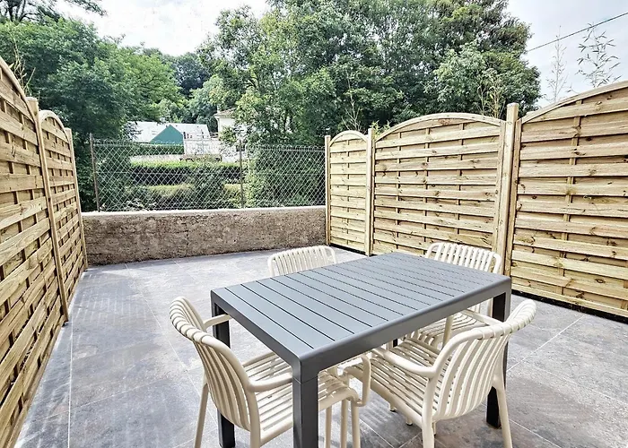 Vue Rivière, élégant T2, Neuf, Terrasse, Rdc Appartement